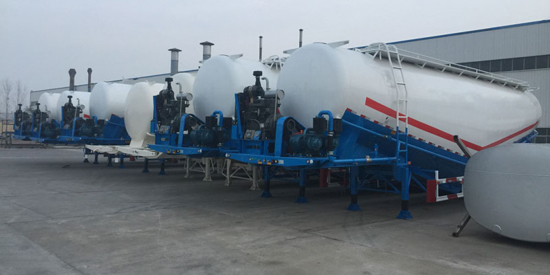 45 CBM Bulk Cement Semi Trailer for Sale