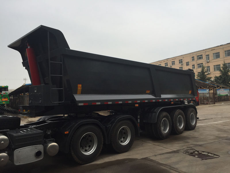 45 CBM Dump Semi Trailer for Sale