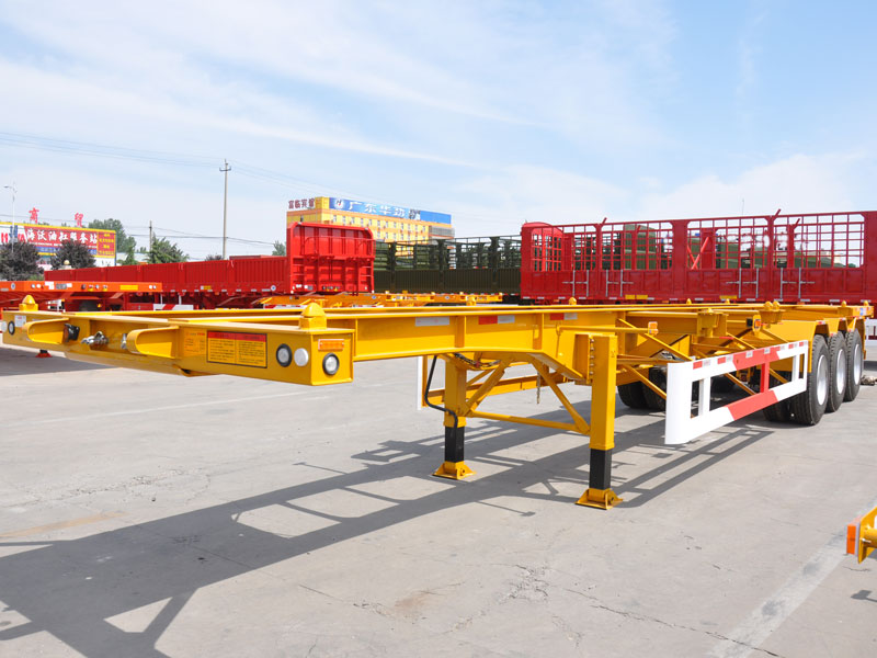 20ft/40ft/45ft Skeleton Trailer for Sale