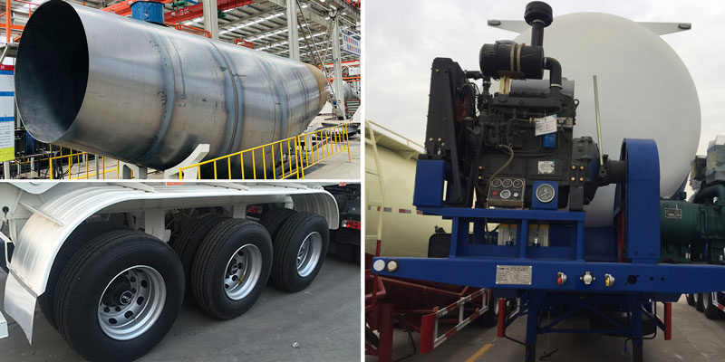 50 Ton Bulk Cement Trailer for Sale