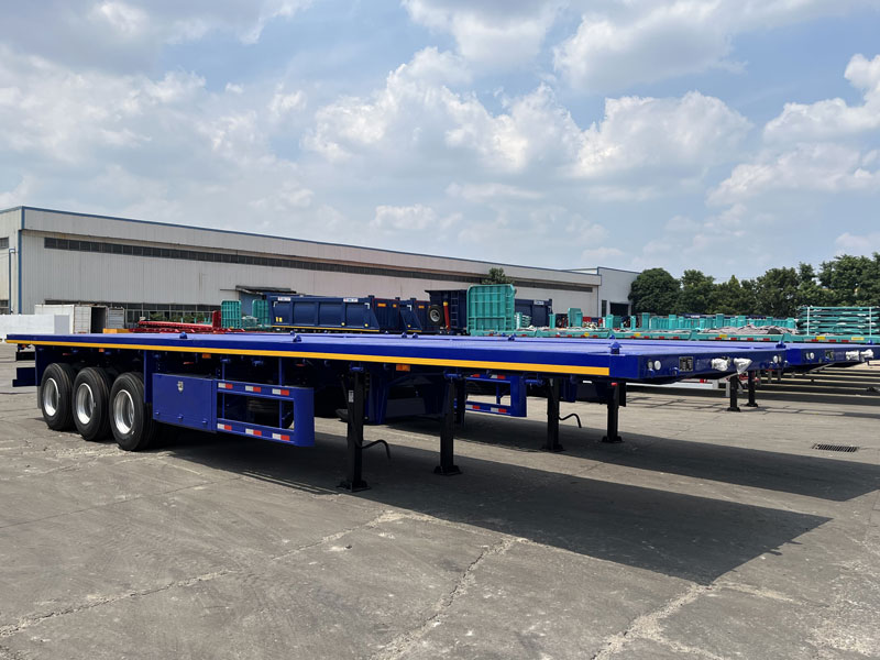40ft/45ft Flatbed Semi Trailer for Sale