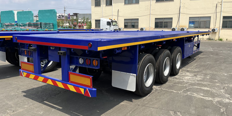 40ft/45ft Flatbed Semi Trailer for Sale