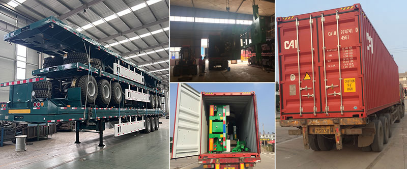40ft/45ft Flatbed Semi Trailer for Sale