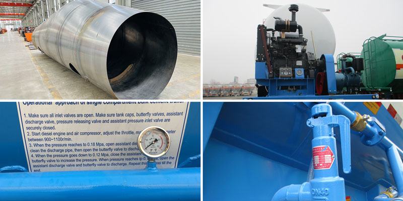 Bulk Cement Trailer for Sale in Costa Rica