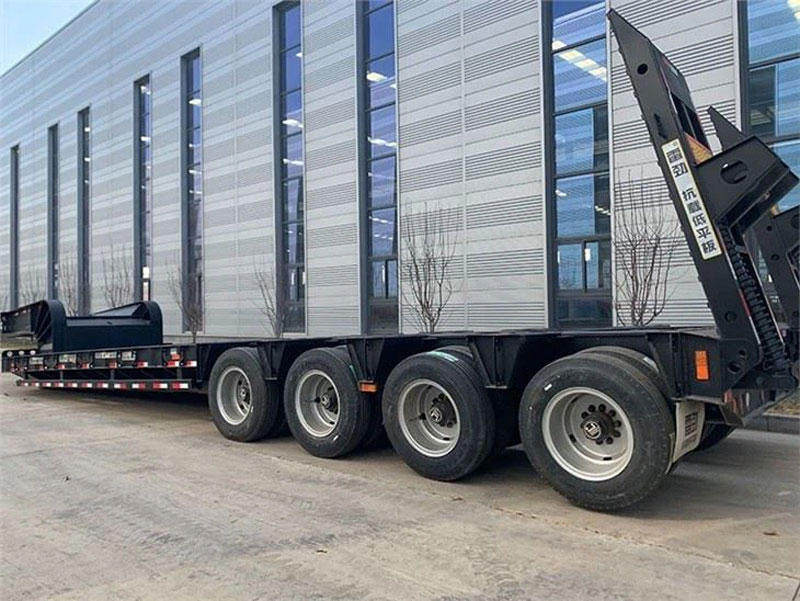 150 Ton Lowbed Semi Trailer for Sale