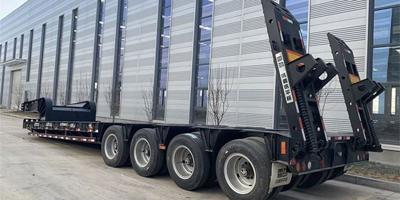 150 Ton Lowbed Semi Trailer for Sale