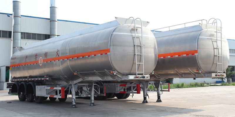 45,000 liter Aluminum Tanker Trailer for Sale