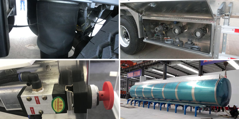 45,000 liter Aluminum Tanker Trailer for Sale