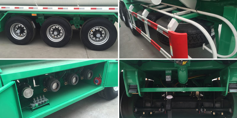 45,000 liter Aluminum Tanker Trailer for Sale